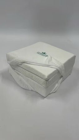 Crown Lift Insert Sleep System with Eye Mask, Gel Neck Wrap, & Travel Bag - Sanctuary Sleep Pillow