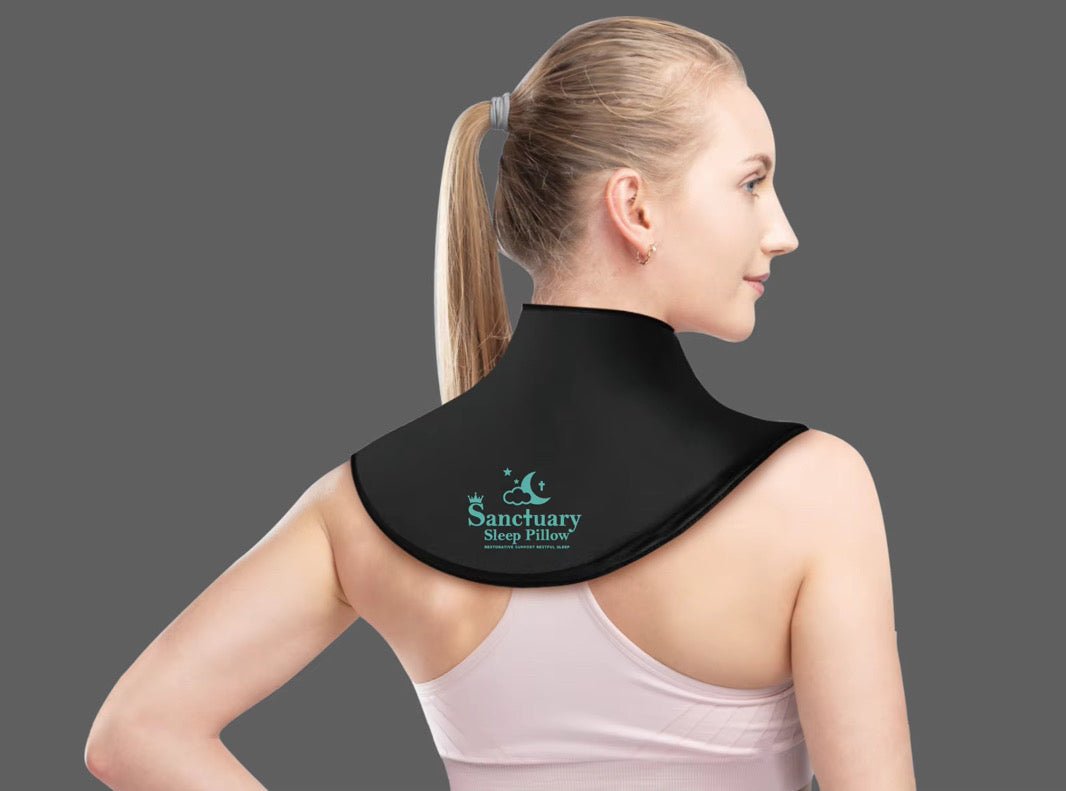 Crown Lift™ Insert System with Eye Mask, Gel Neck Wrap, & Travel Bag - Sanctuary Sleep Pillow